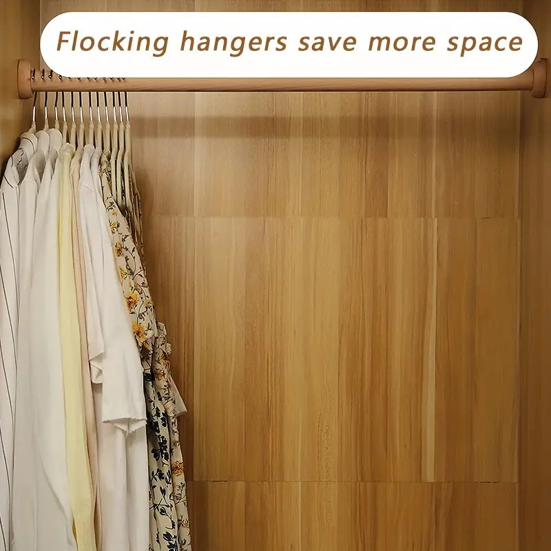 Ultra-Thin Non-Slip Velvet Hangers, 10 Pack