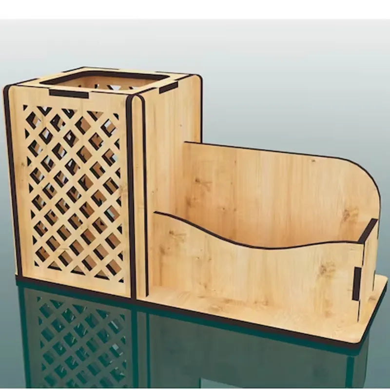 Large-Capacity Desktop Business Card Holder, 16.5 x 7 x 9 cm