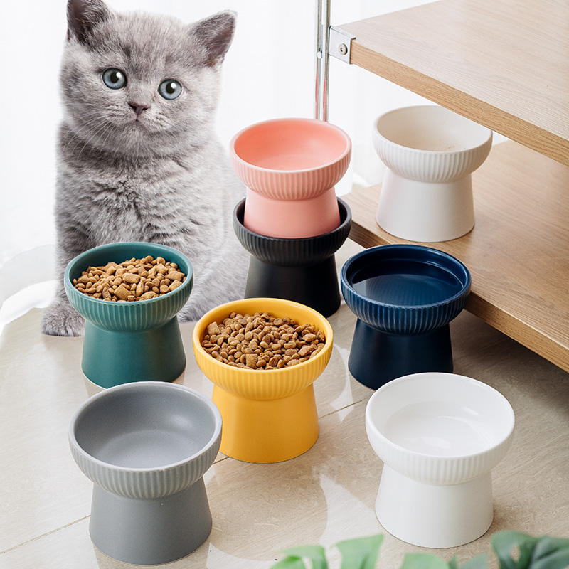 Nordic Minimalist Pet Food and Water Bowl