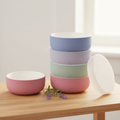 Elk and Friends Kids Bowls with Silicone Sleeve + Lid