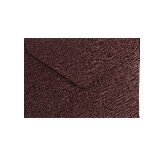 Vintage Hemp Paper Western Envelopes, 5 or 10 Pack, Many Colors