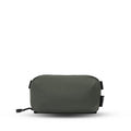 Small Weather-Resistant Tech Organizer Bag for Cables and Gear, Green