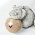 Heavy-Duty Hemp Rope Cat Scratching Ball Toy