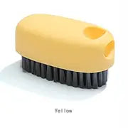 Compact Soft-Bristle Laundry Scrub Brush, 2.17 x 3.94 in