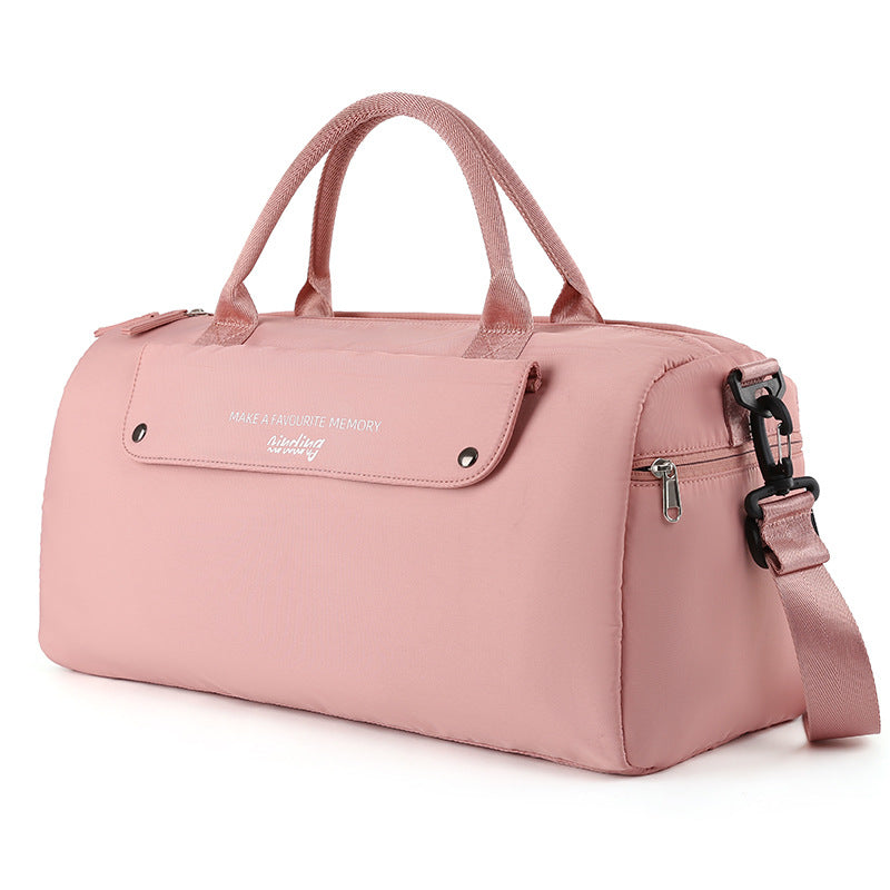 Waterproof Oxford Duffel with Dry and Wet Separation, 20 to 35L