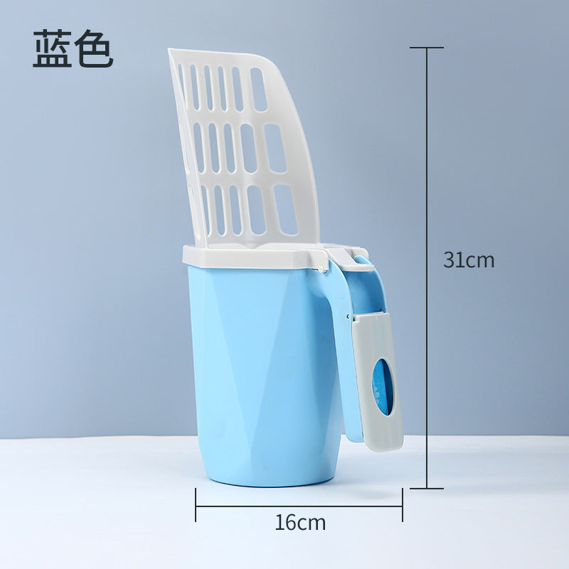 Large Cat Litter Scoop and Waste Storage Box Set with Bags