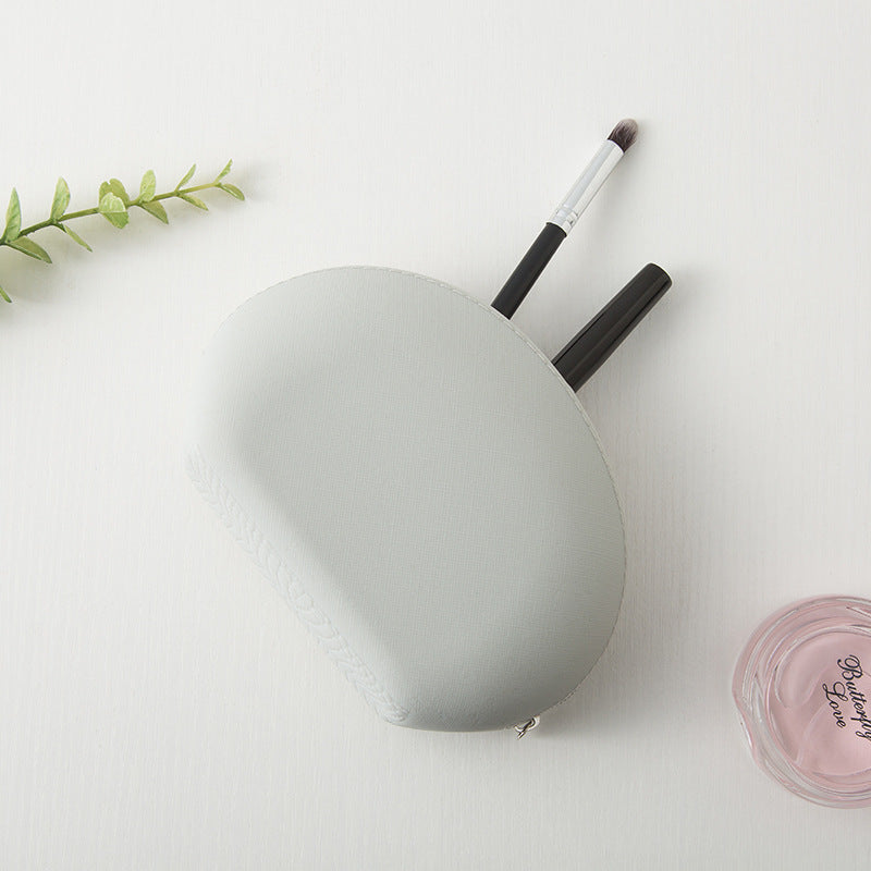 Mini Waterproof Makeup Bag, Portable PU Travel Storage Pouch