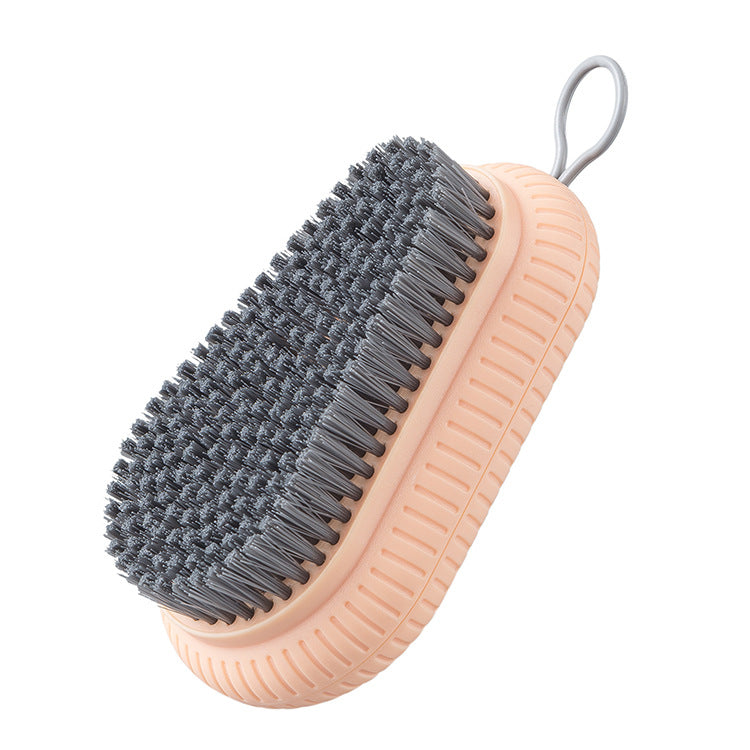 Soft Fine-Bristle Laundry and Shoe Cleaning Brush
