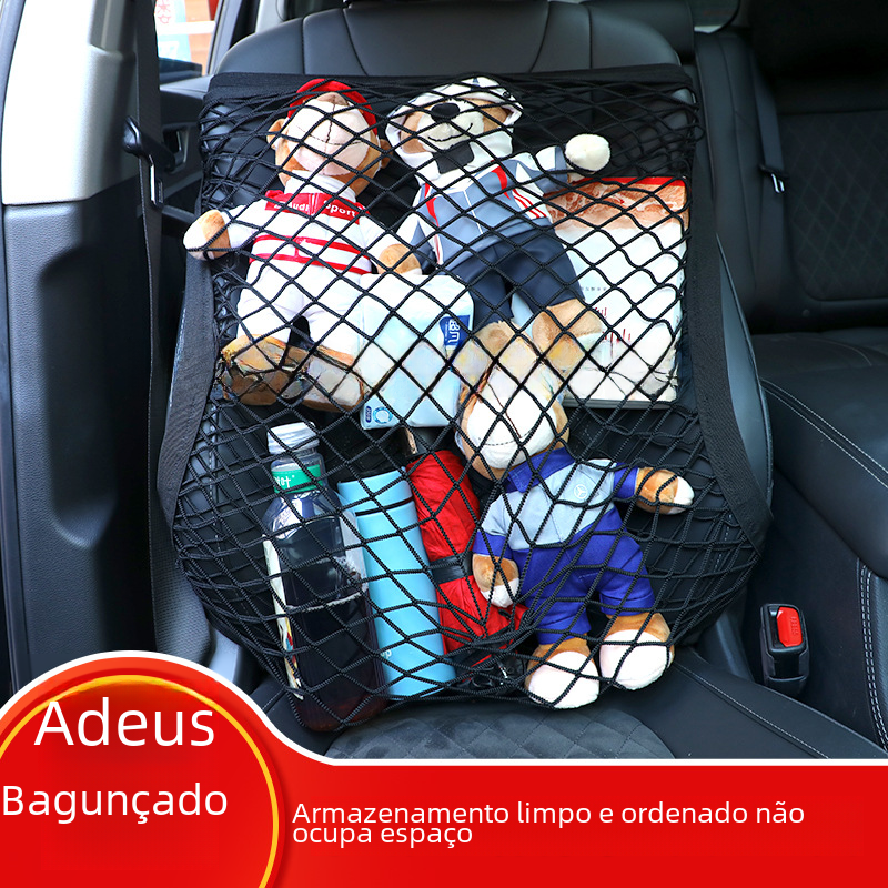 Hanging Car Trunk Storage Net, Single or Double Layer