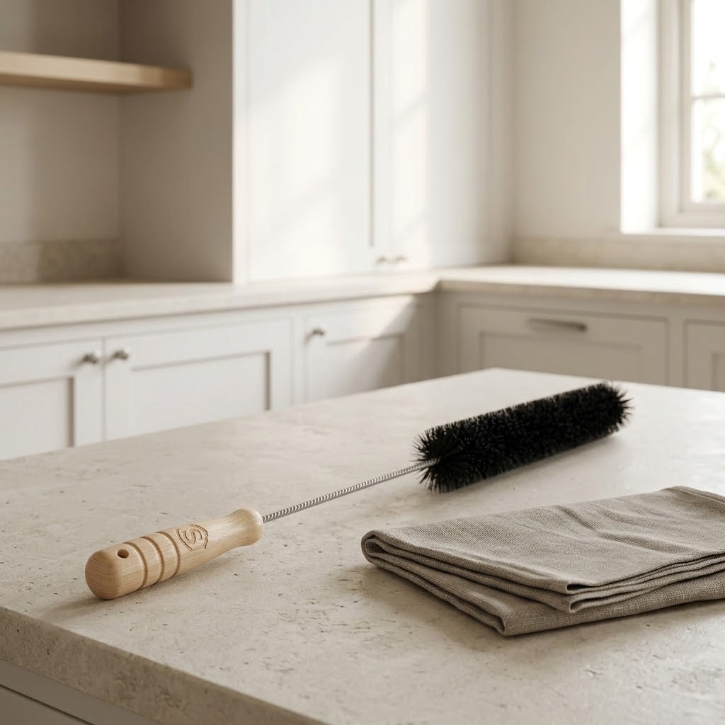 Flexible Dryer Vent Lint Brush Vacuum Attachment