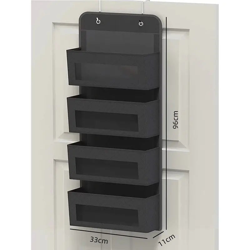 Over-the-Door Hanging Pocket Organizer for Shoes and Accessories