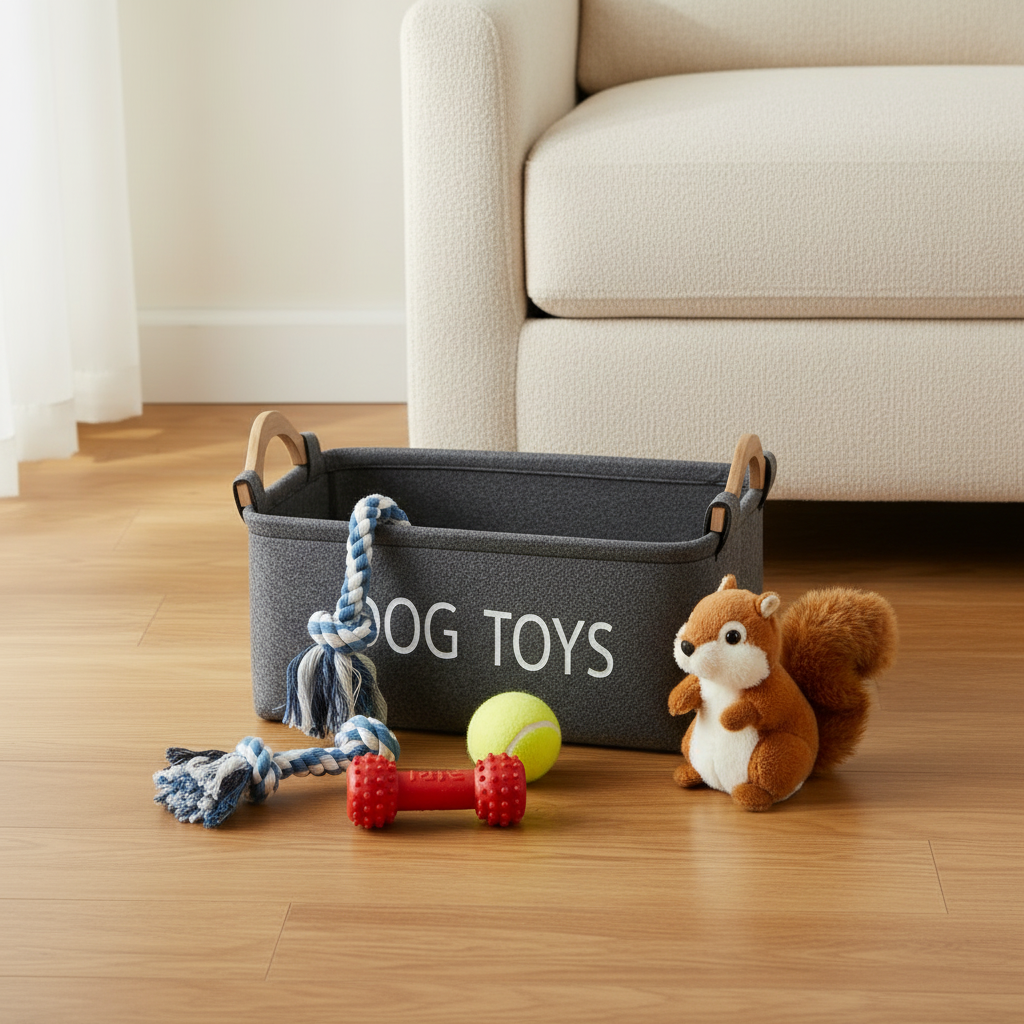 Felt Basket Living Room