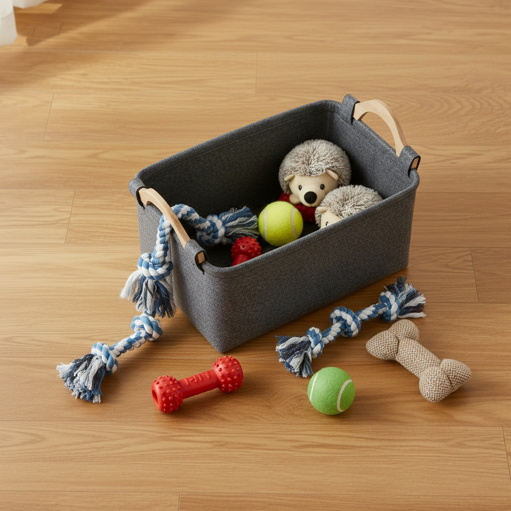 Felt Basket Overhead