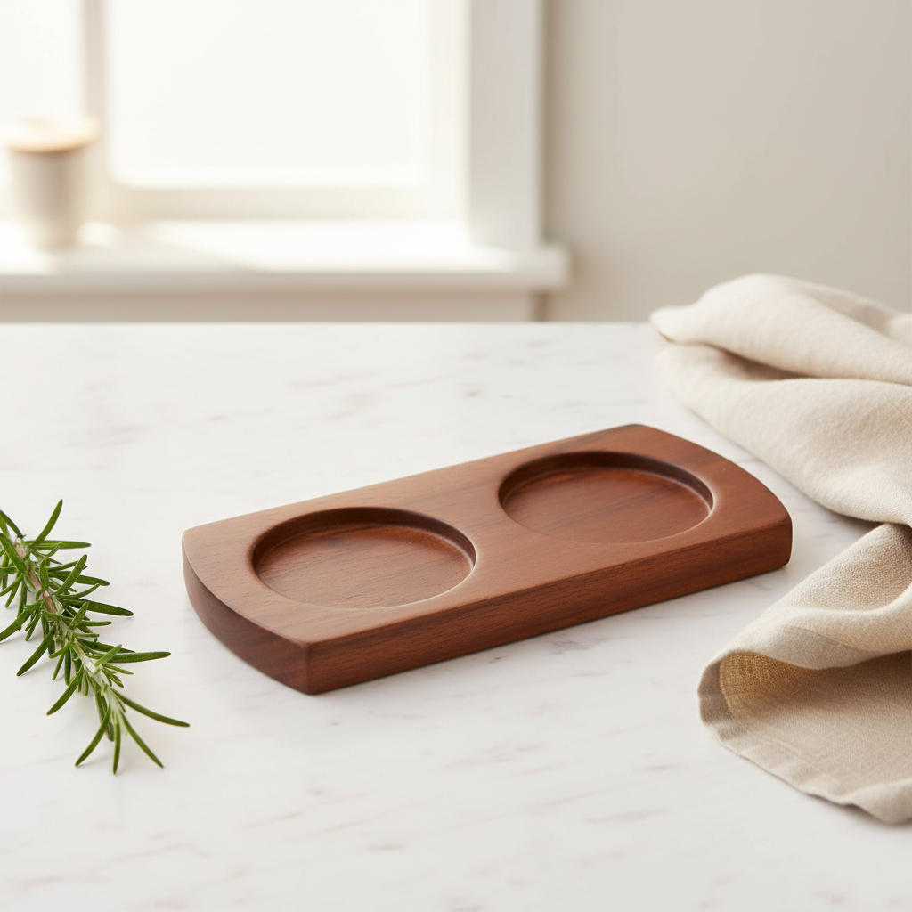 GORGECRAFT Acacia Wood Mill Tray