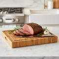 Extra Large End-Grain Bamboo Cutting Board with Juice Groove, 17 x 12 in