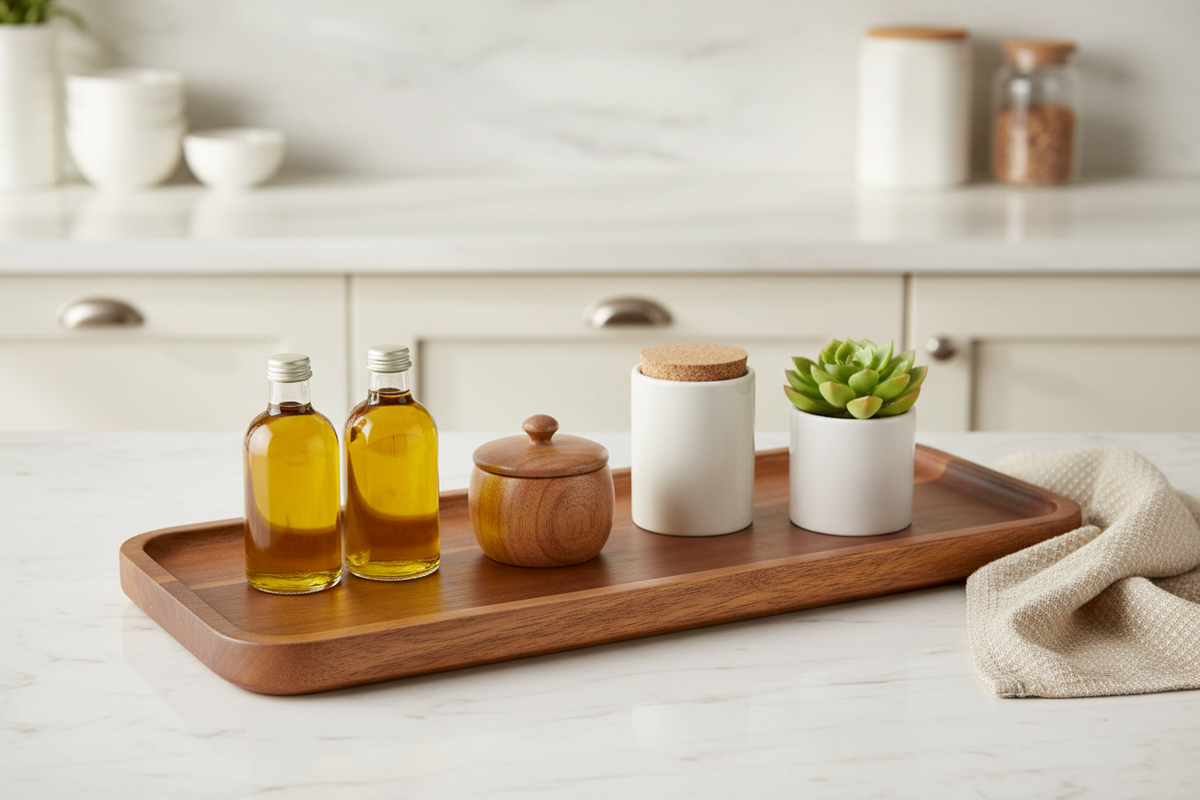 HOMKULA Tray - Kitchen Counter Organizer