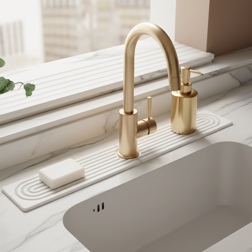 Kitchen Sink Splash Guard Rounded – EVERVESTA Luxury