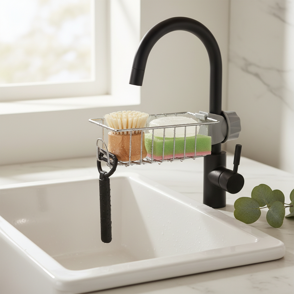 Luxury Faucet Sink Caddy