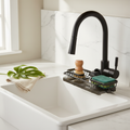 Luxury Matte Black Sink Caddy