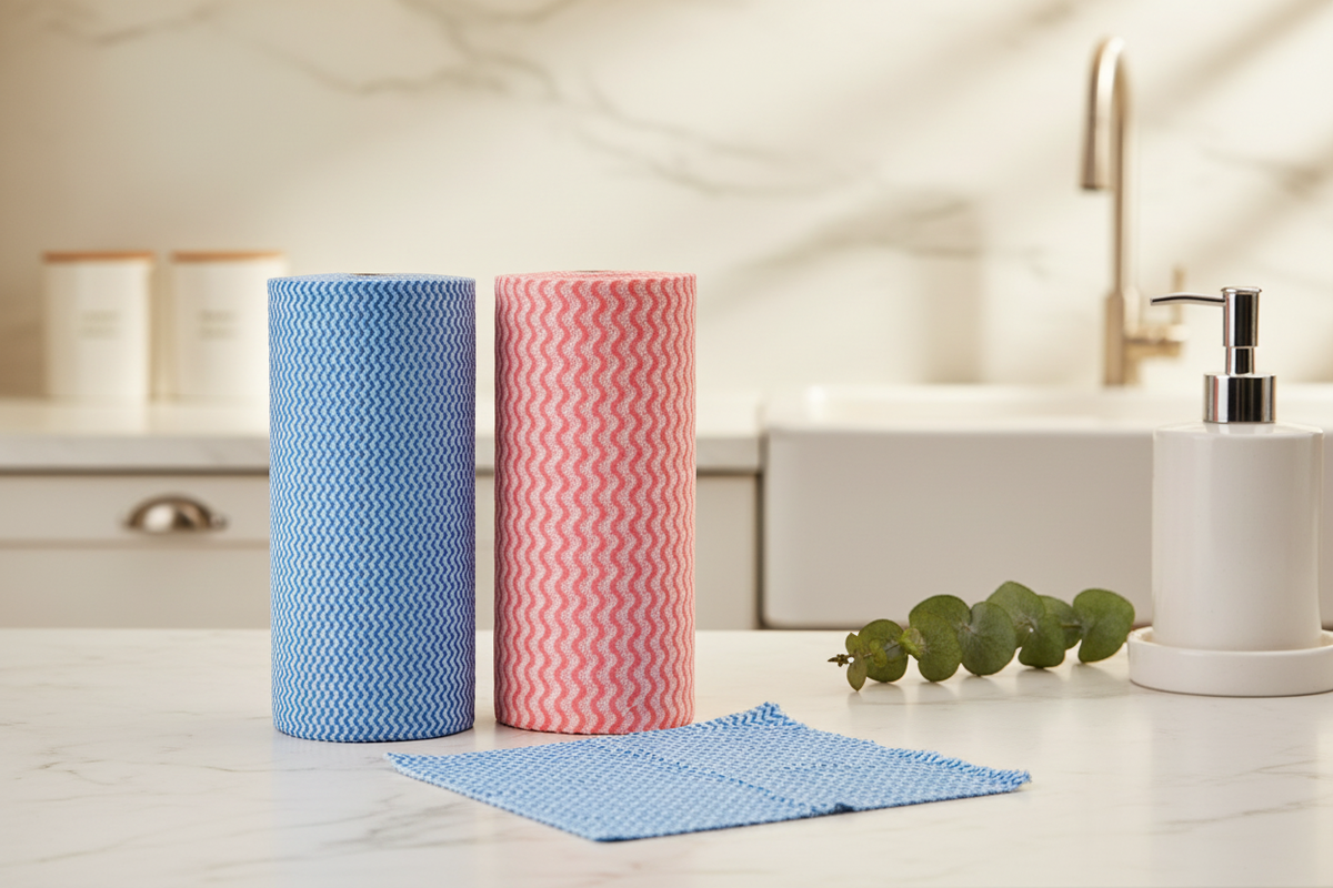 Peachicha Dish Cloths, 2 Roll