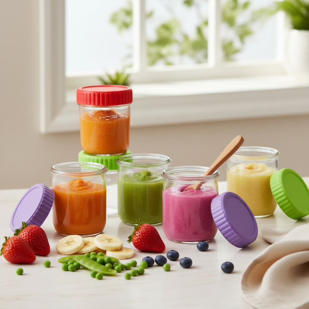 Rainbow Jars Lids Off