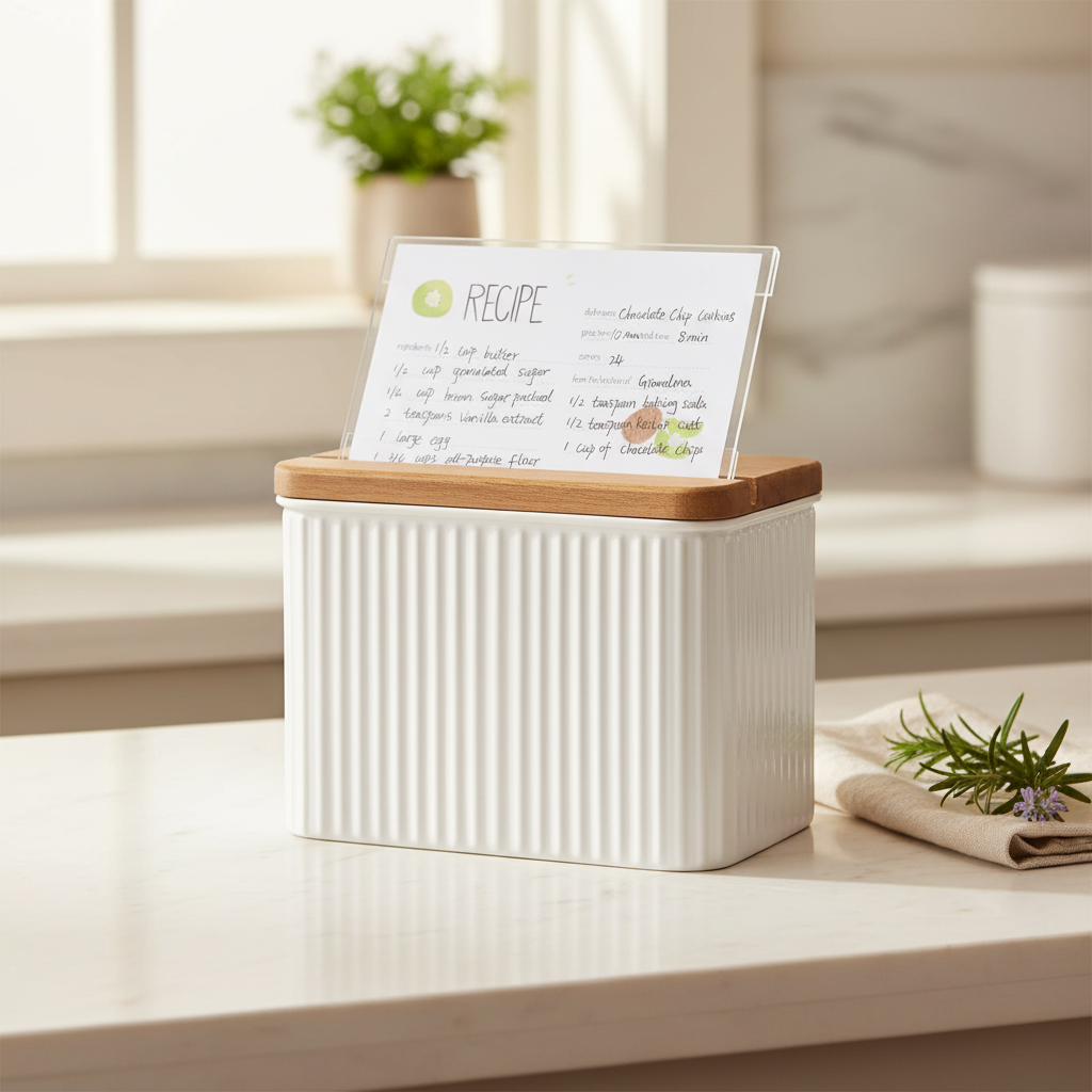 Recipe Box 3/4