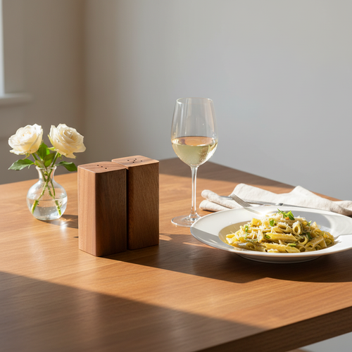 Salt & Pepper Shakers - With Food