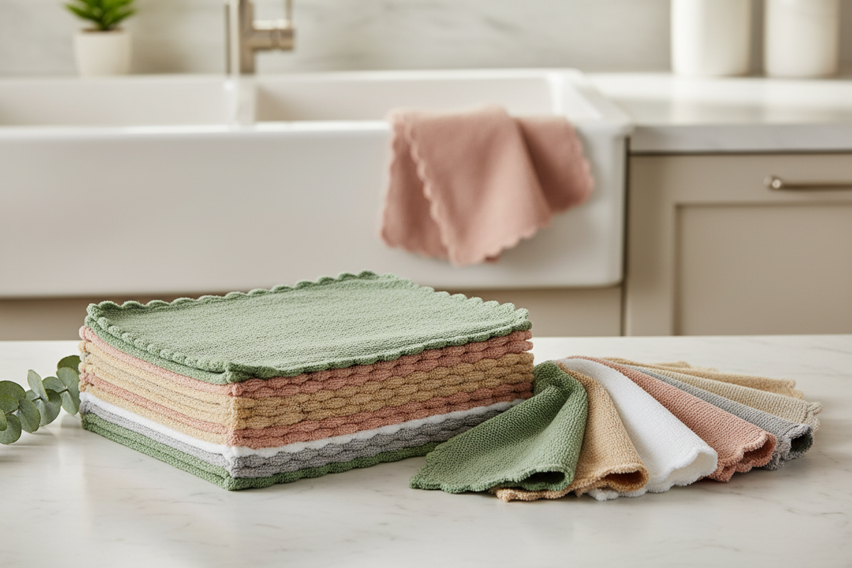 SAOYOAS Kitchen Towels, 20pk