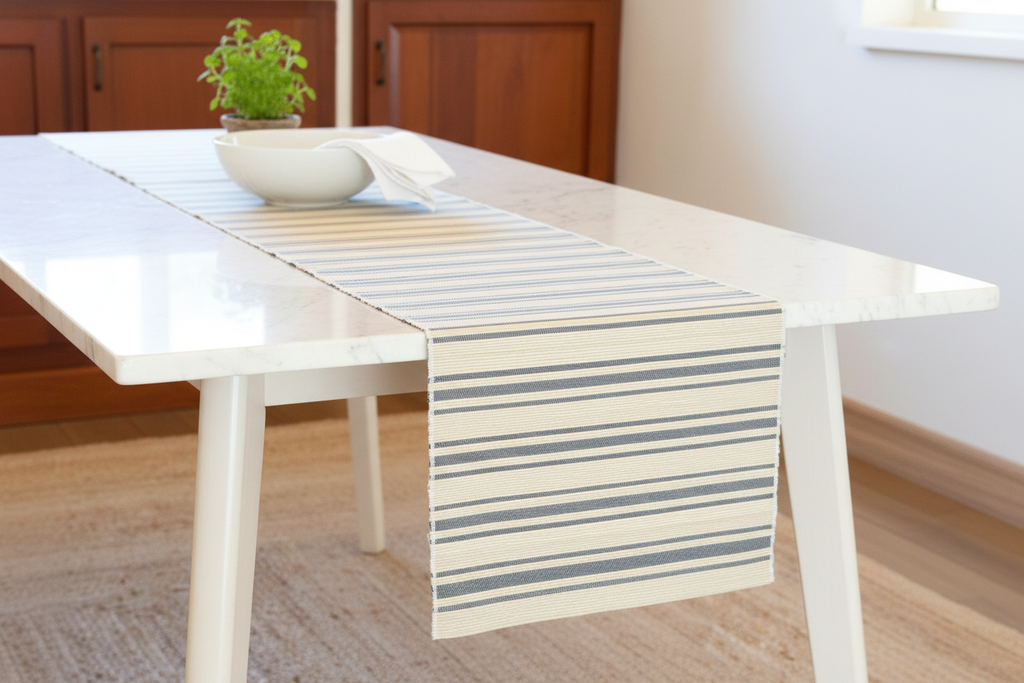 Striped Table Runner 3/4